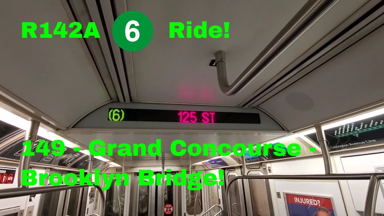 NYC Subway: R142A (6) train 