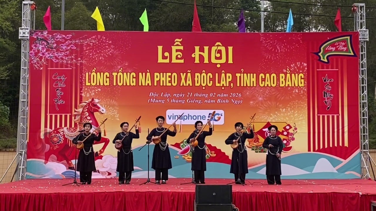 Những bài hát then giao lưu Lễ hội Nà Pheo của xã Quảng Uyên, Hạnh Phúc, Độc Lập