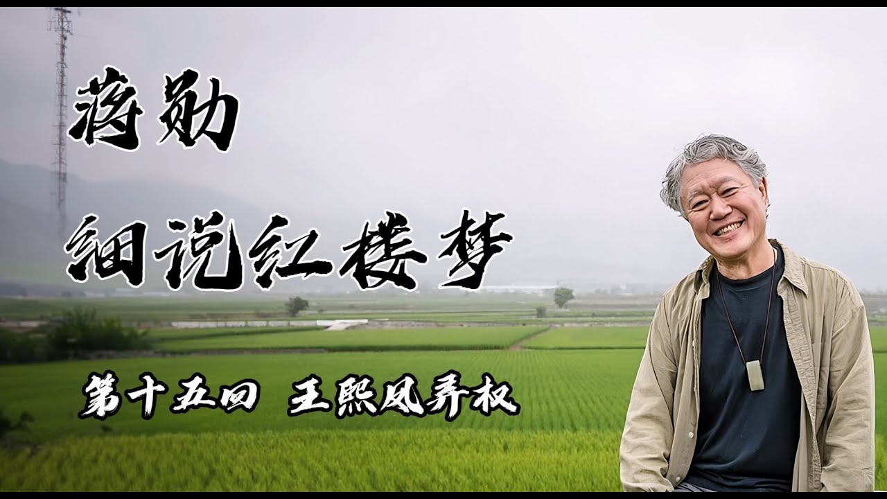 蒋勋细说红楼梦 青春版 第十五回 王熙凤弄权