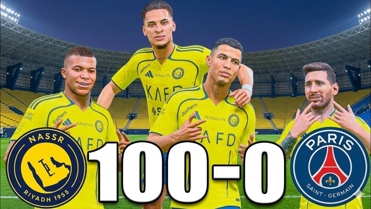 RONALDO, MESSI, LAMINE YAMAL, MBAPPE, ALL BEST PLAYERS IN THE WORLD PLAYING TOGETHER| SOCCERFC FC26 