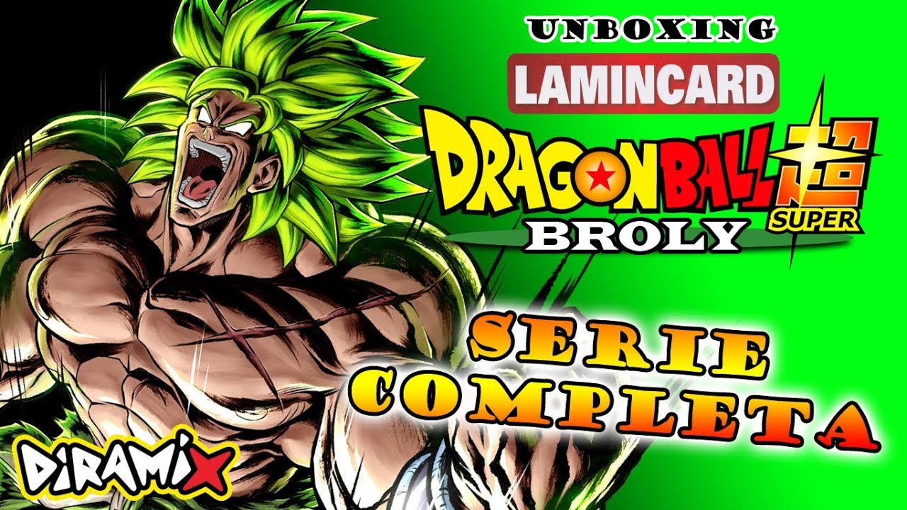 LAMINCARD Dragon Ball Super Broly LIMITED EDITION - NikelPlay