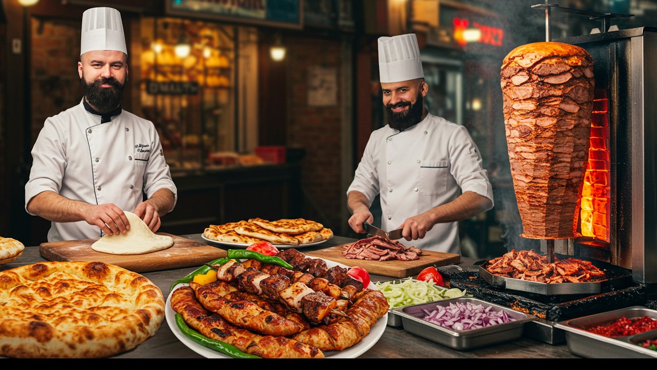 Mouthwatering TURKISH FOOD! 3 Hours of Street Food