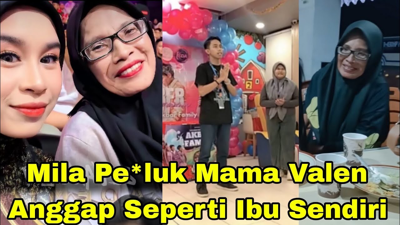 VALEN BUKBER BARENG AKBAR FAMILY, MILA ARBIL APRIL DAN FANS