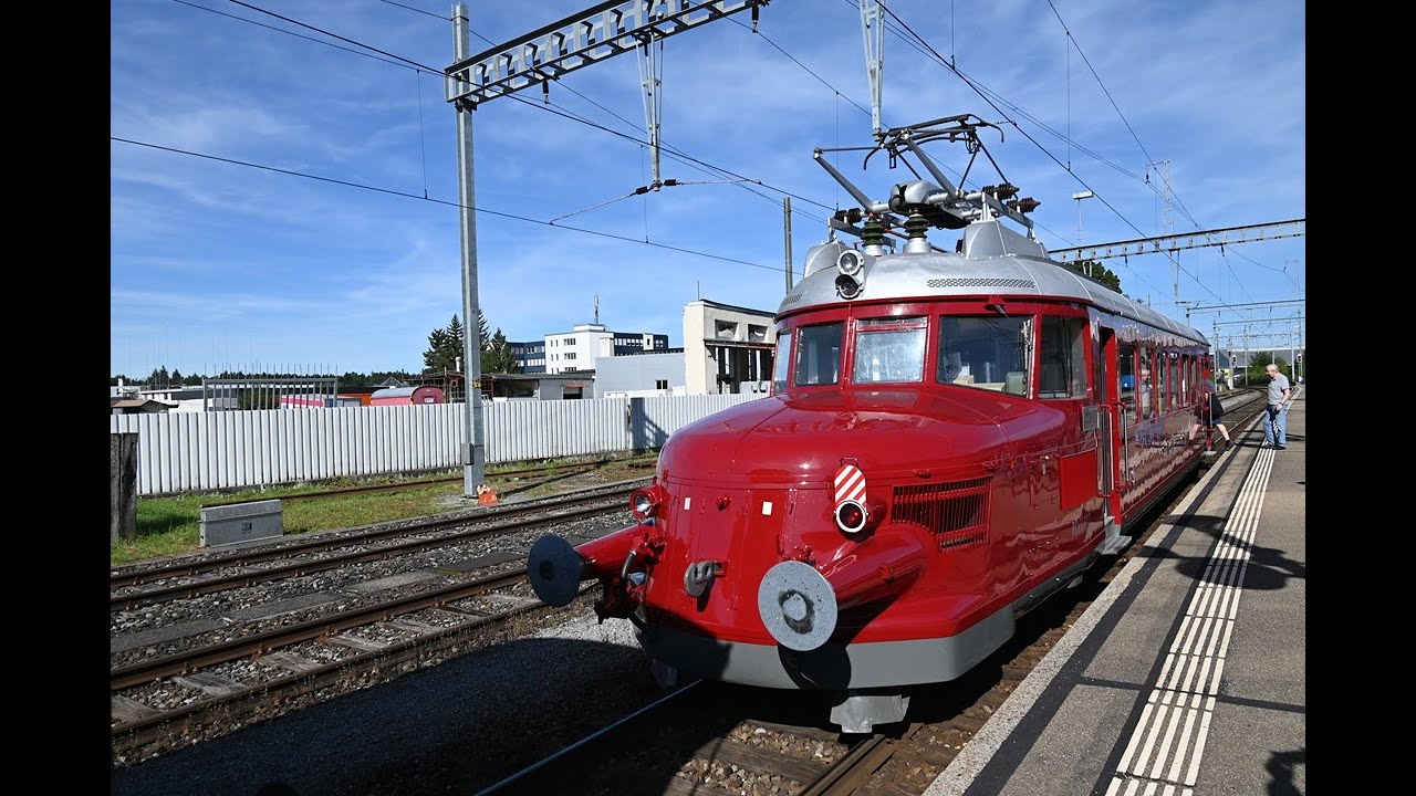 Folge 76: 150 Jahre Toesstalbahn/CH am 6./7.9.2025 - Teil 1: Roter Pfeil und weitere hist. Fahrzeuge