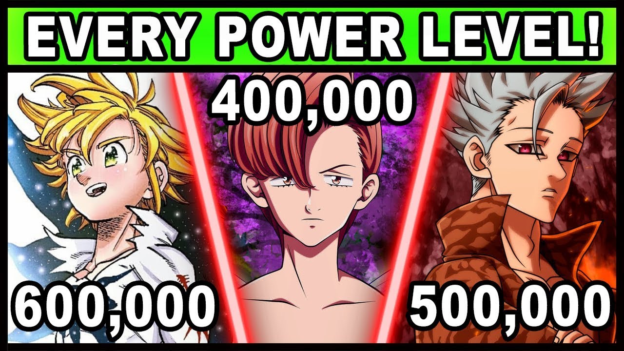 All 7 Sins and Their Power Levels Explained! (Seven Deadly Sins / Nanatsu no Taizai)