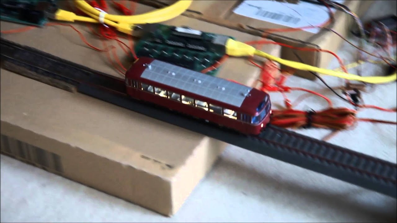 Demo Pendelfahrt VT95 mit Sound
