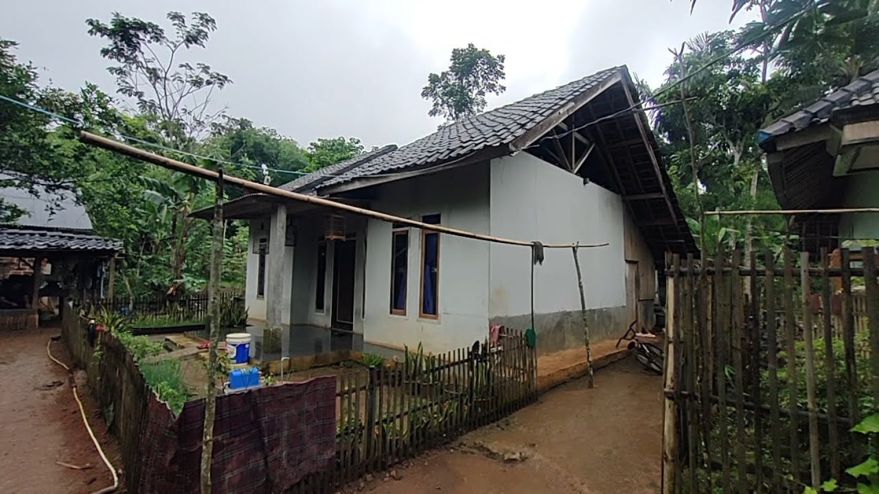 Suasana Sore Di Kampung Turun Hujan Bikin Hati Adem || Pedesaan Jawa Barat