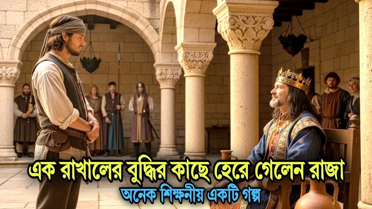 রাখালের বুদ্ধির কাছে হেরে রাখালের পায়ে দরলেন রাজা||কেনও?  ||ইসলামিক শিক্ষনীয় গল্প ||Hamadan Voice