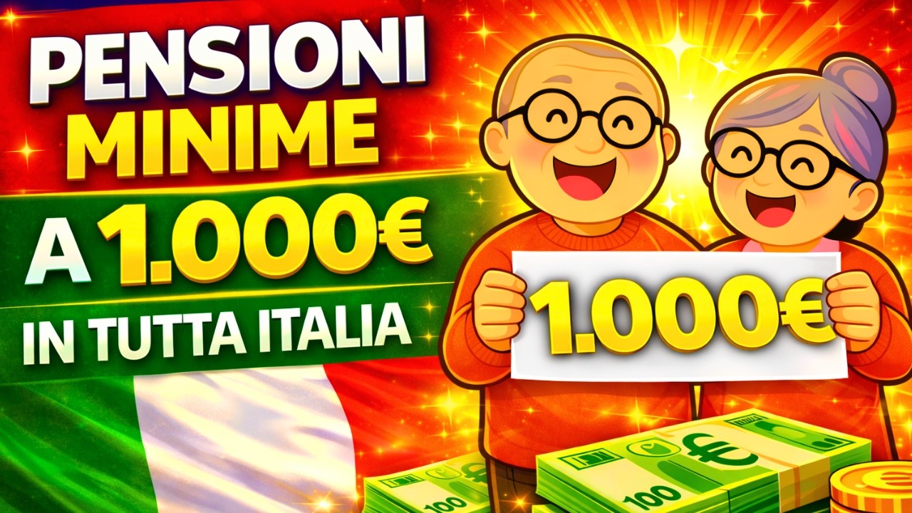 ✅Pensioni Minime a 1.000 Euro 👉 Quando Possono Arrivare in tutta Italia | Ecco Tutta la Verit&agrave;!