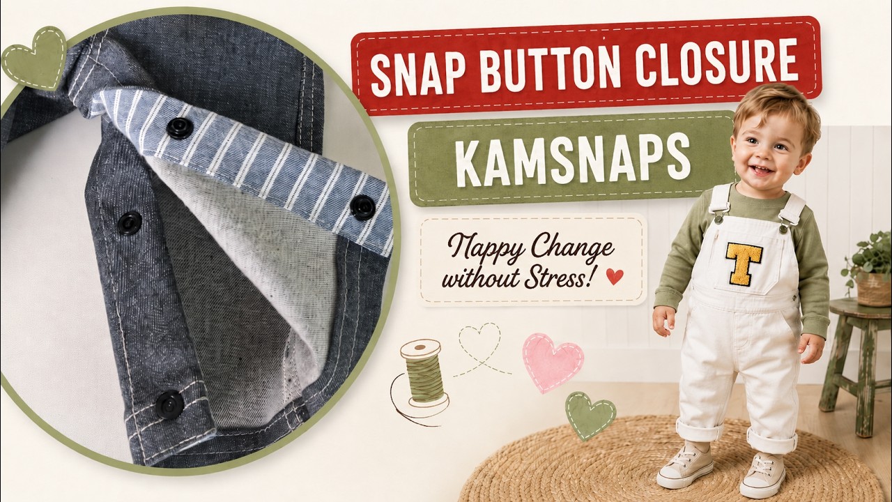 Problem Solved: Placket for a Quick Nappy Change