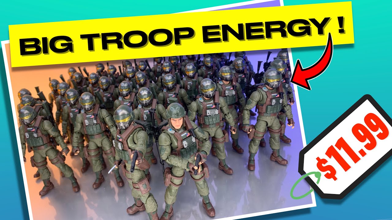 Самая большая секретная армия пехоты G.I. Joe, которую вы когда-либо видели!