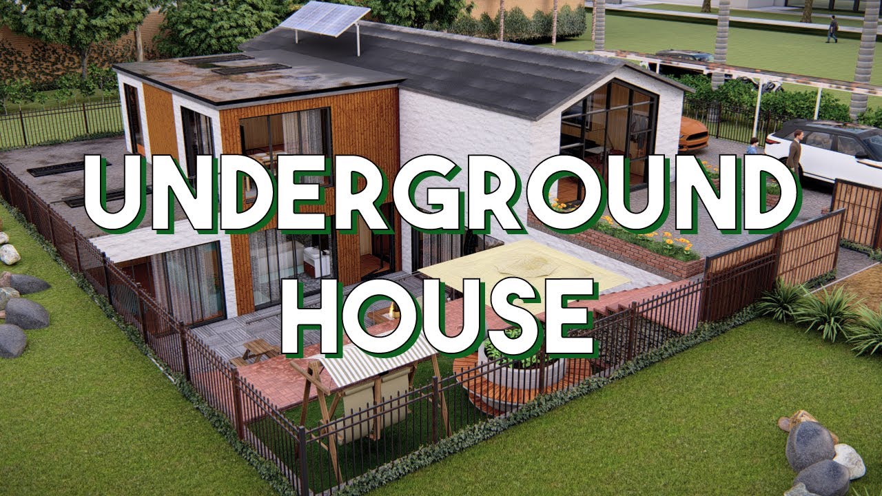 Underground House | Sunken House | Walkthrough | Cinematic Animation