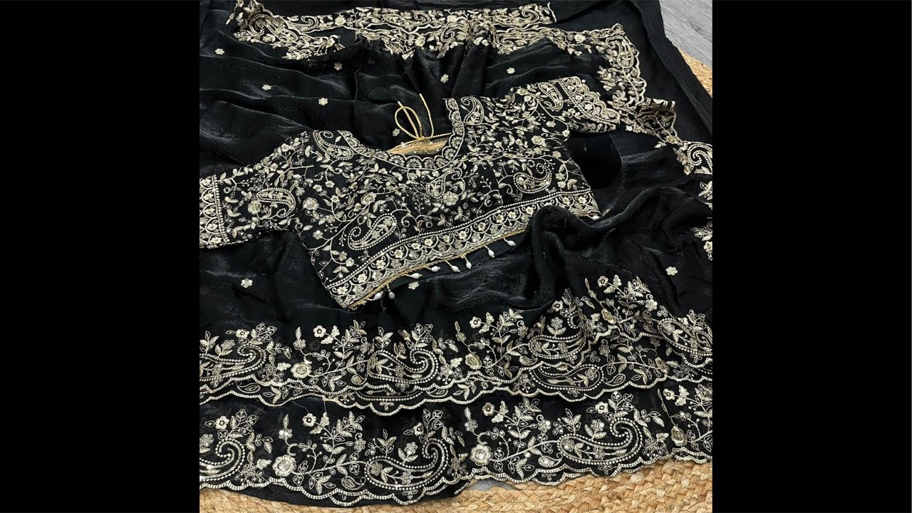 Latest premium designer saree collection live on offer price booking 6354046662. ..