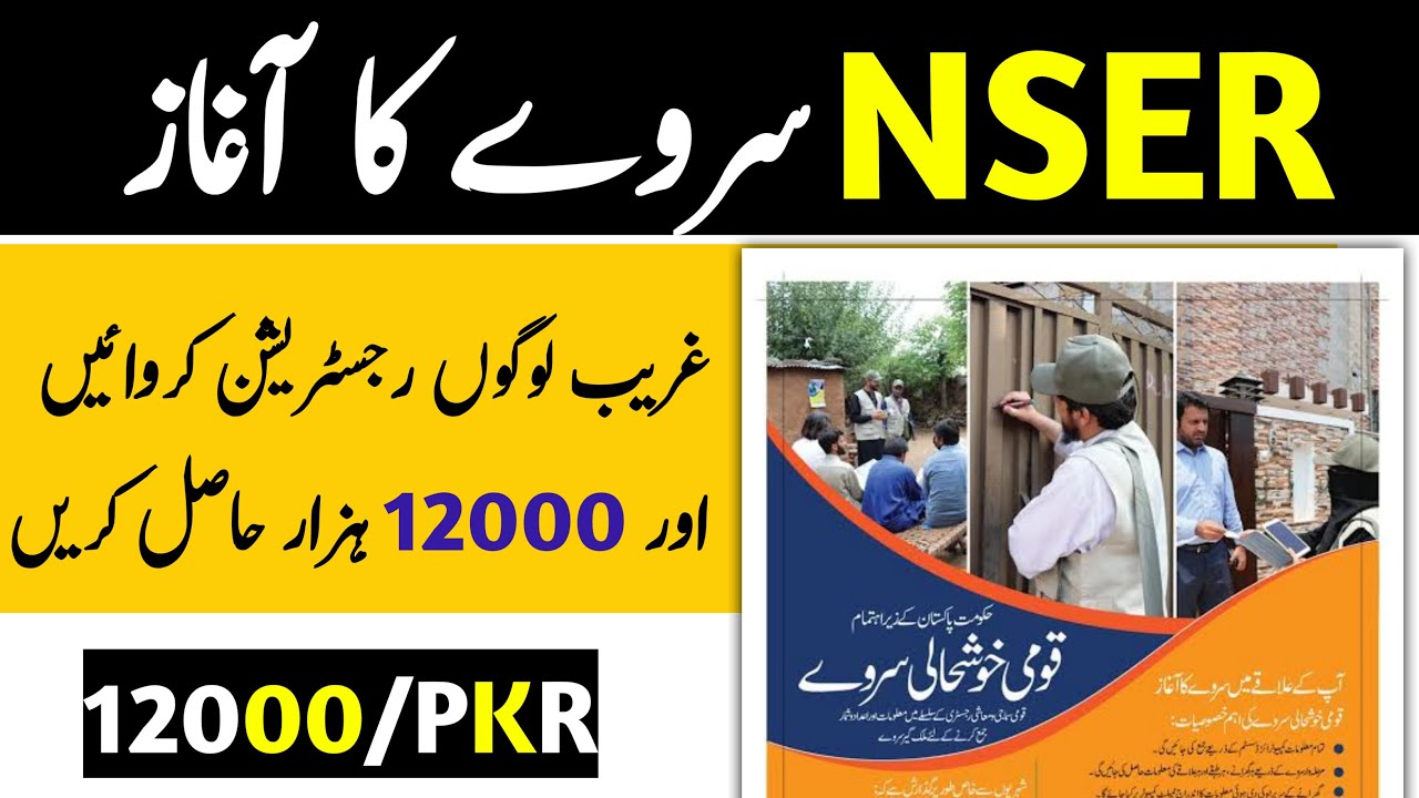 NSER survey 2021 | NSER program registration Process | 12000 ehsas program
