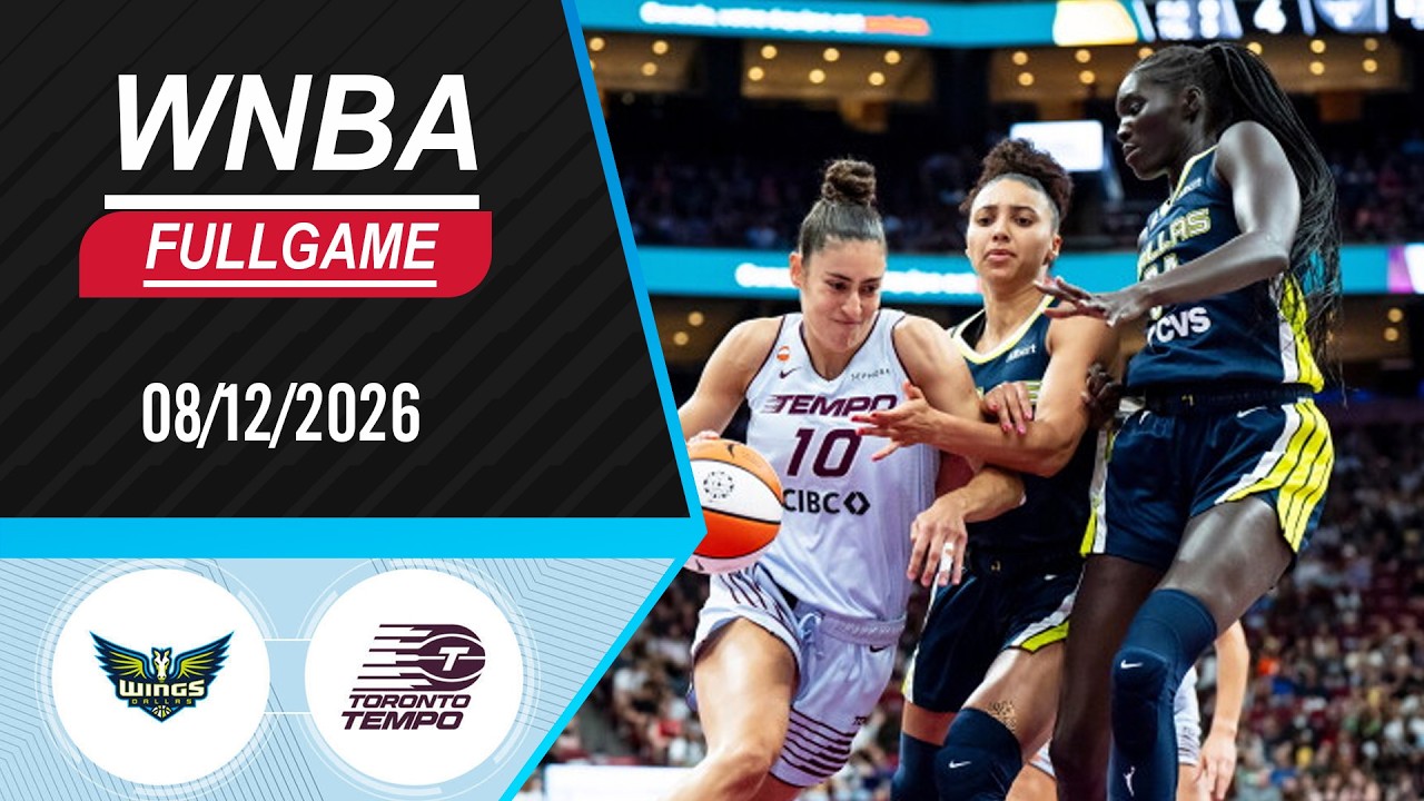 Toronto Tempo vs Dallas Wings Full Game Aug 12, 2026 | WNBA 2026