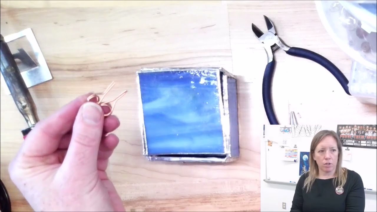 How to solder your Stained Glass Box