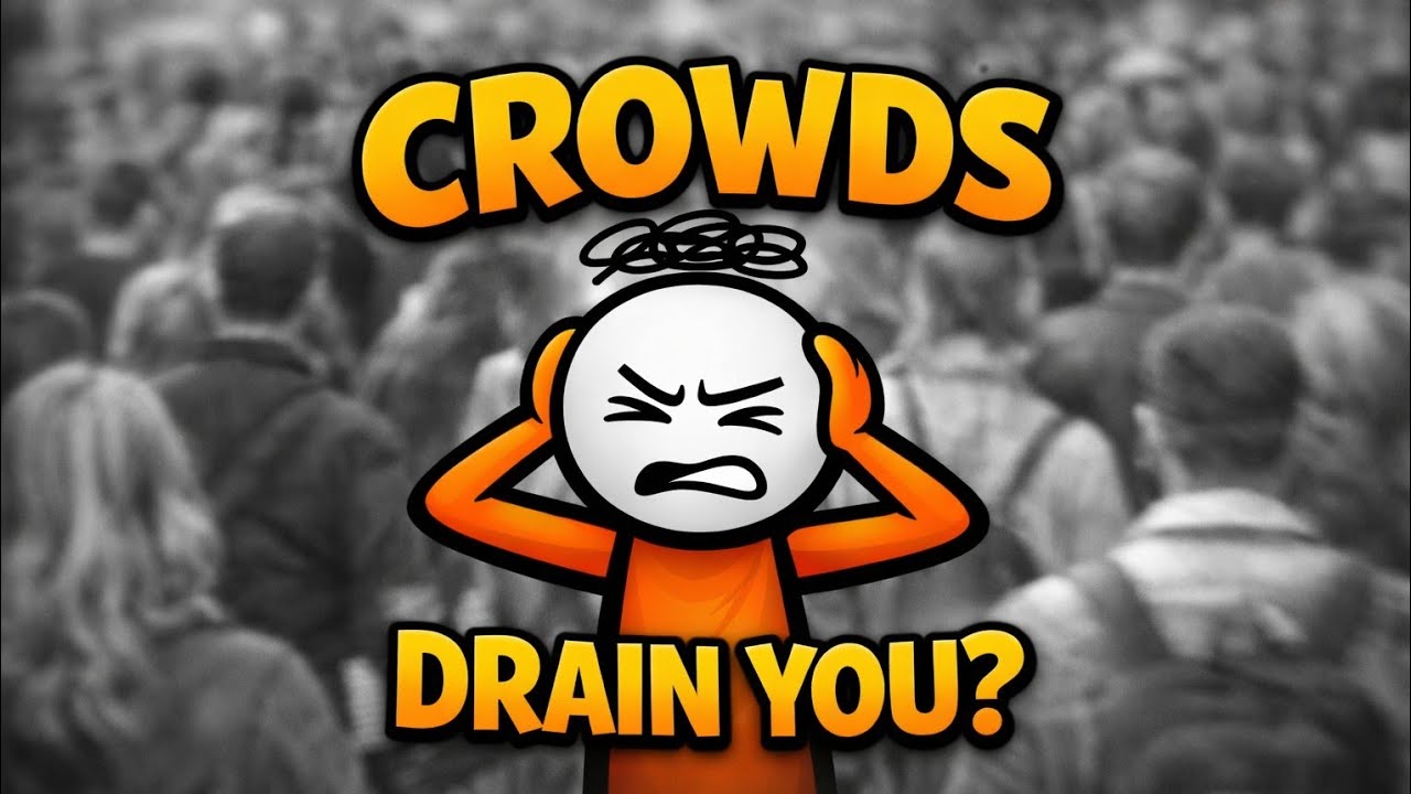 People Who Hate Crowds #Psychology #IntrovertMind #HumanBehavior #MindSparks #facts