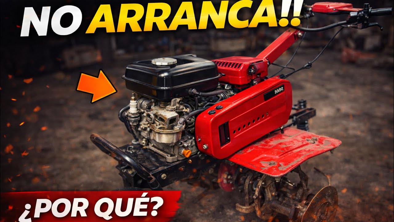 Motocultor NO ARRANCA ❌ 5 Años Parado 🧰
