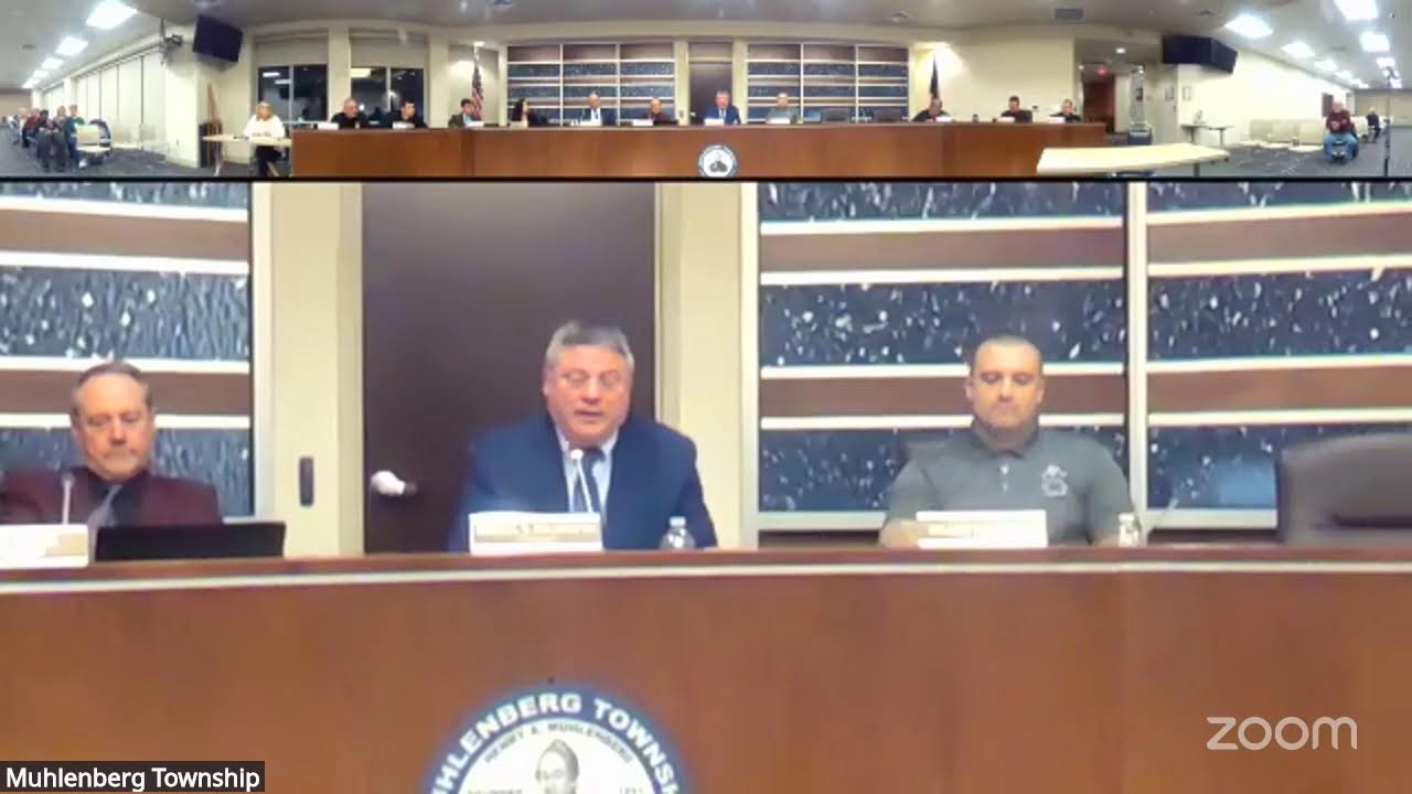 Muhlenberg Township Commissioners Monthly Meeting 2-27-2026