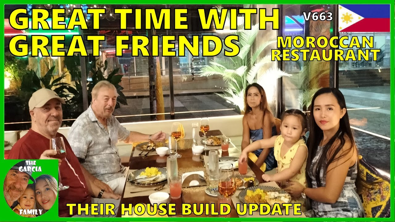 FOREIGNER BUILDING A CHEAP HOUSE IN THE PHILIPPINES - MOROCCAN RESTAURANT - NEIGHBOUR HOUSE UPDATE