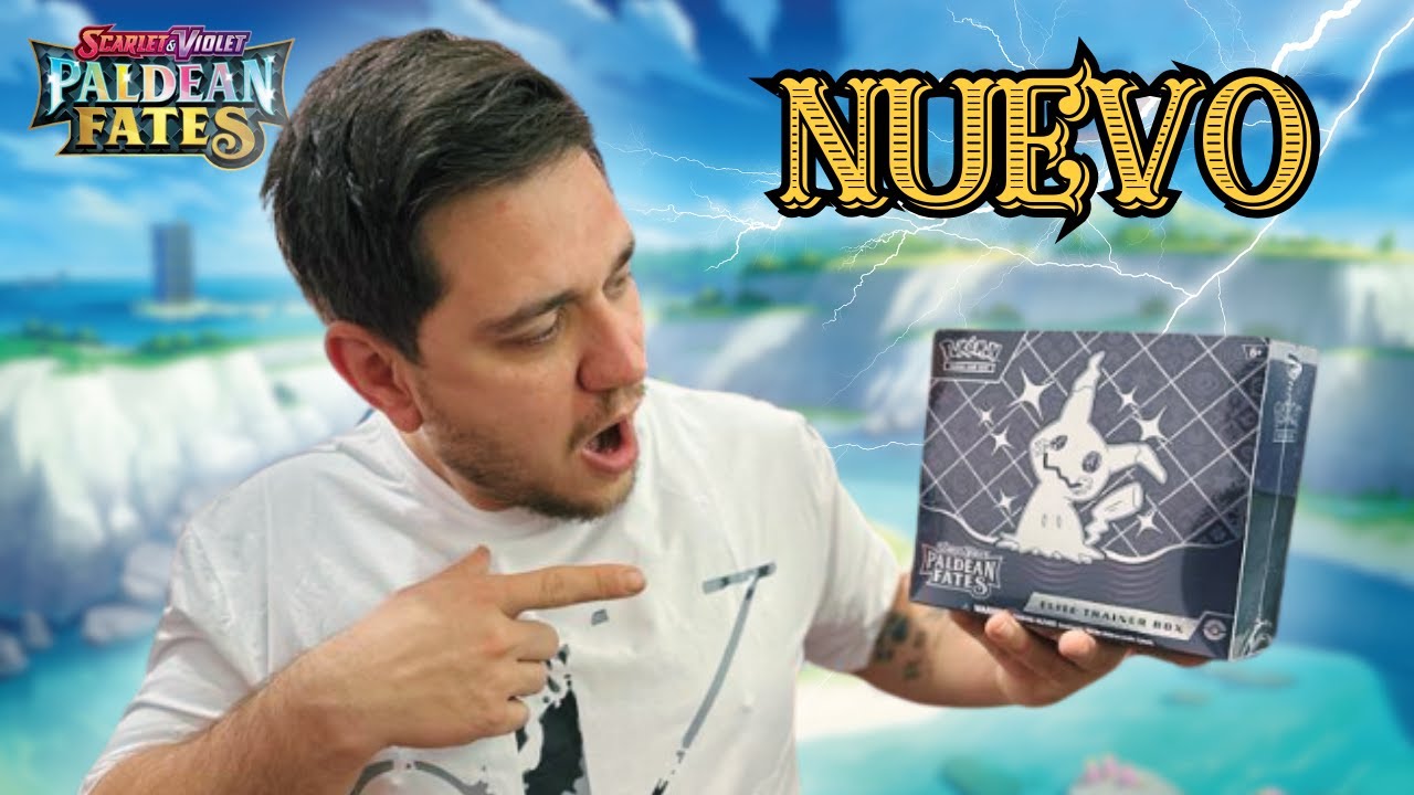 PALDEAN FATES * NUEVA COLECCIÓN * ELITE TRAINER BOX POKÉMON TCG