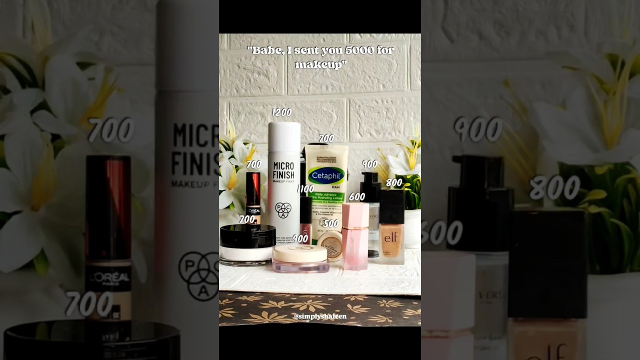 POV: He sends 5K, my cart screams 15K 🛍️🔥#makeuponbudget #hubbysponsored #reallifeshorts