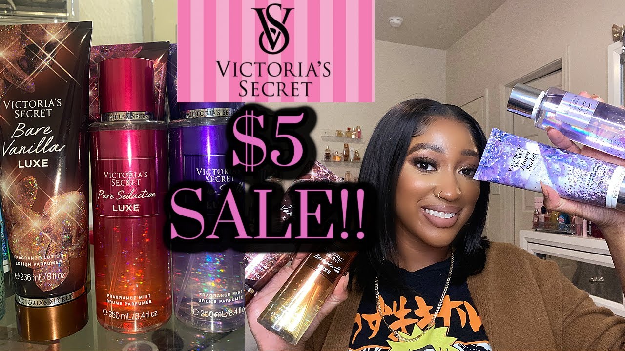 Victoria's Secret $5 Sale| Luxe Collection| Spirited Collection First Impressions