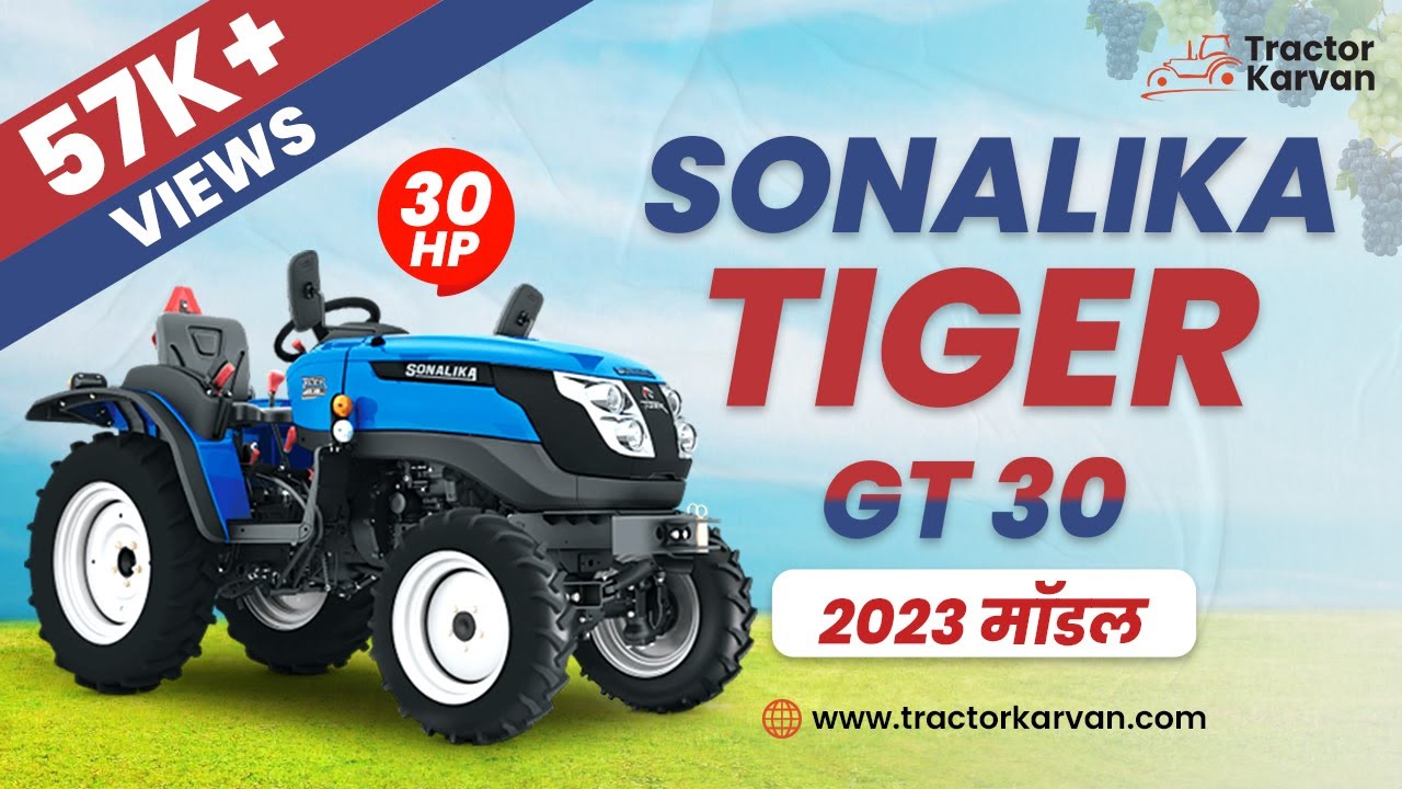 Get READY for the MOST POWERFUL Sonalika Tiger GT 30 DI 4WD Mini Tractor in 2024!
