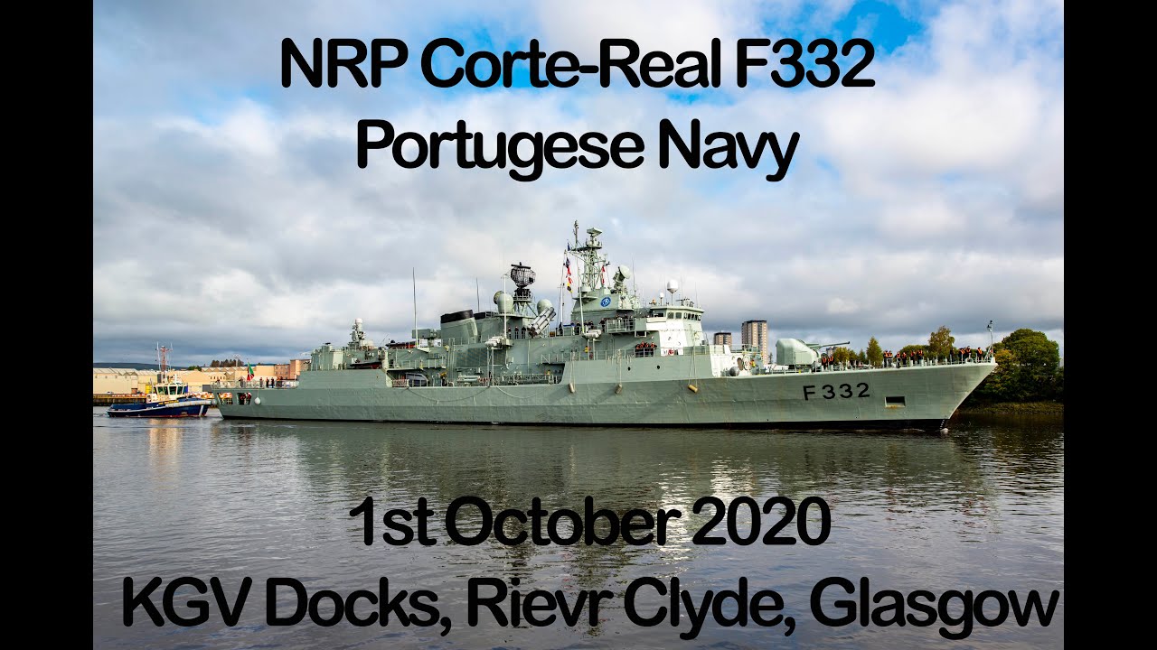 NRP Corte-Real F332 Portuguese Frigate - Exercise Joint Warrior OCT 2020 [4K/UHD]