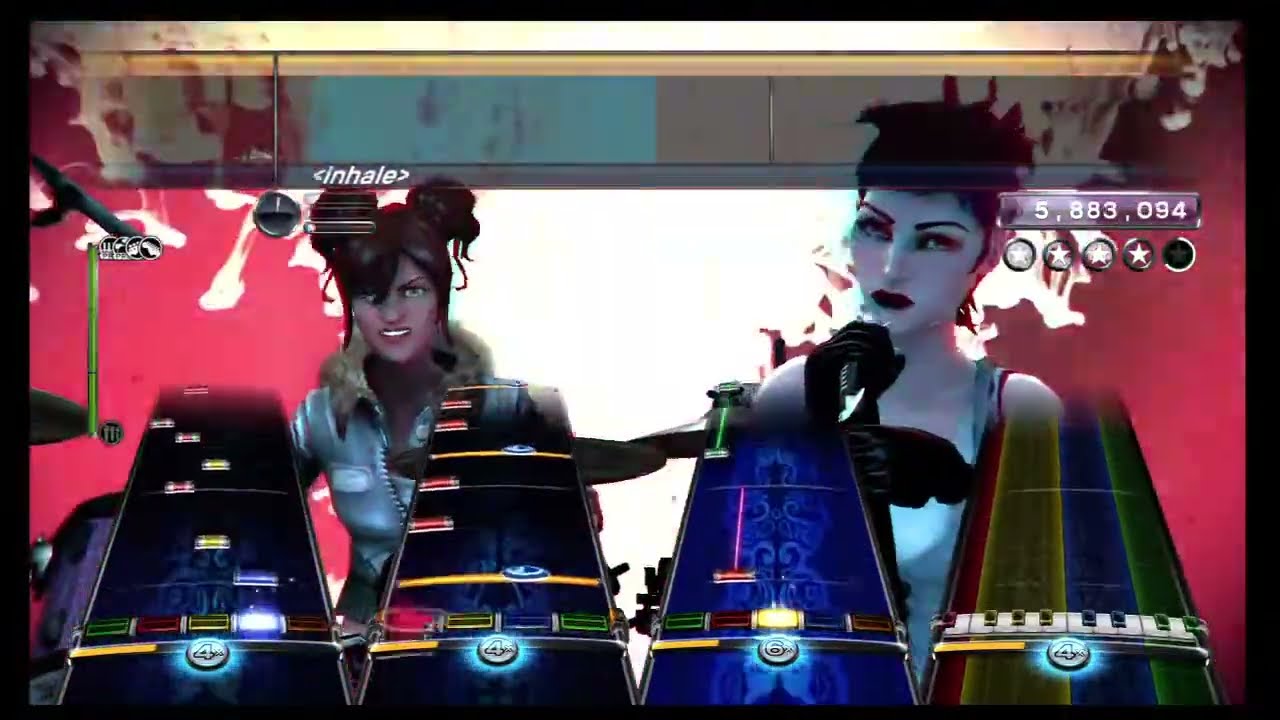 Rock Band 3 - Cassandra Gemini by The Mars Volta - All-Instruments Mode Gold Stars