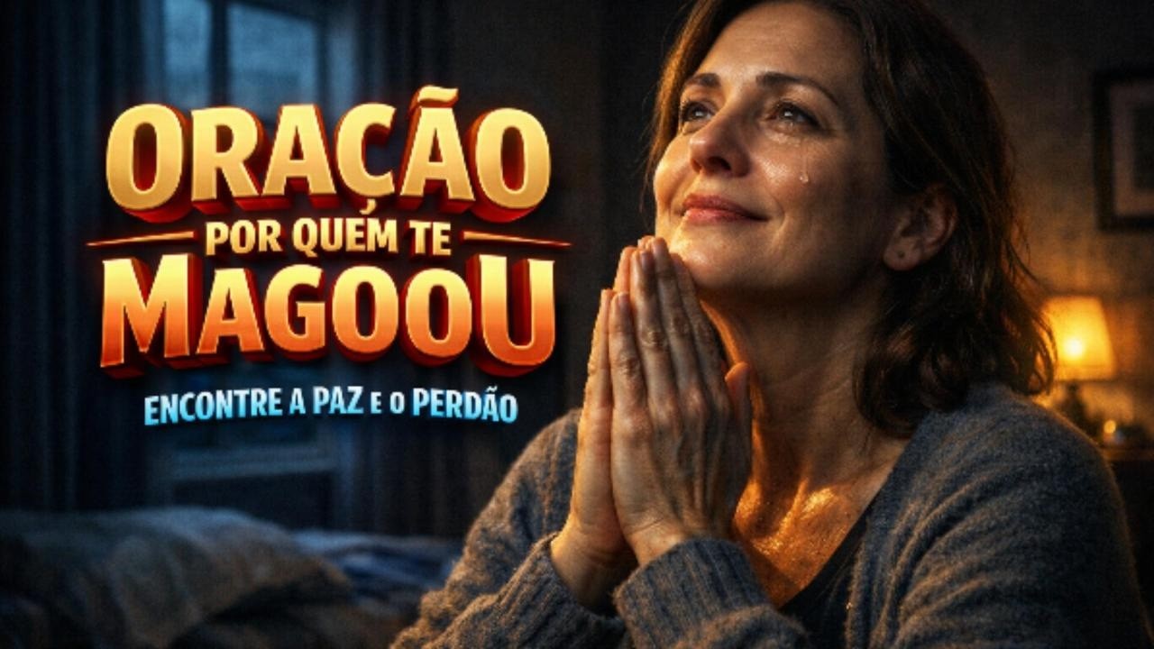ORAÇÃO POR QUEM TE MAGOOU -  ENCONTRE A PAZ E O PERDÃO.