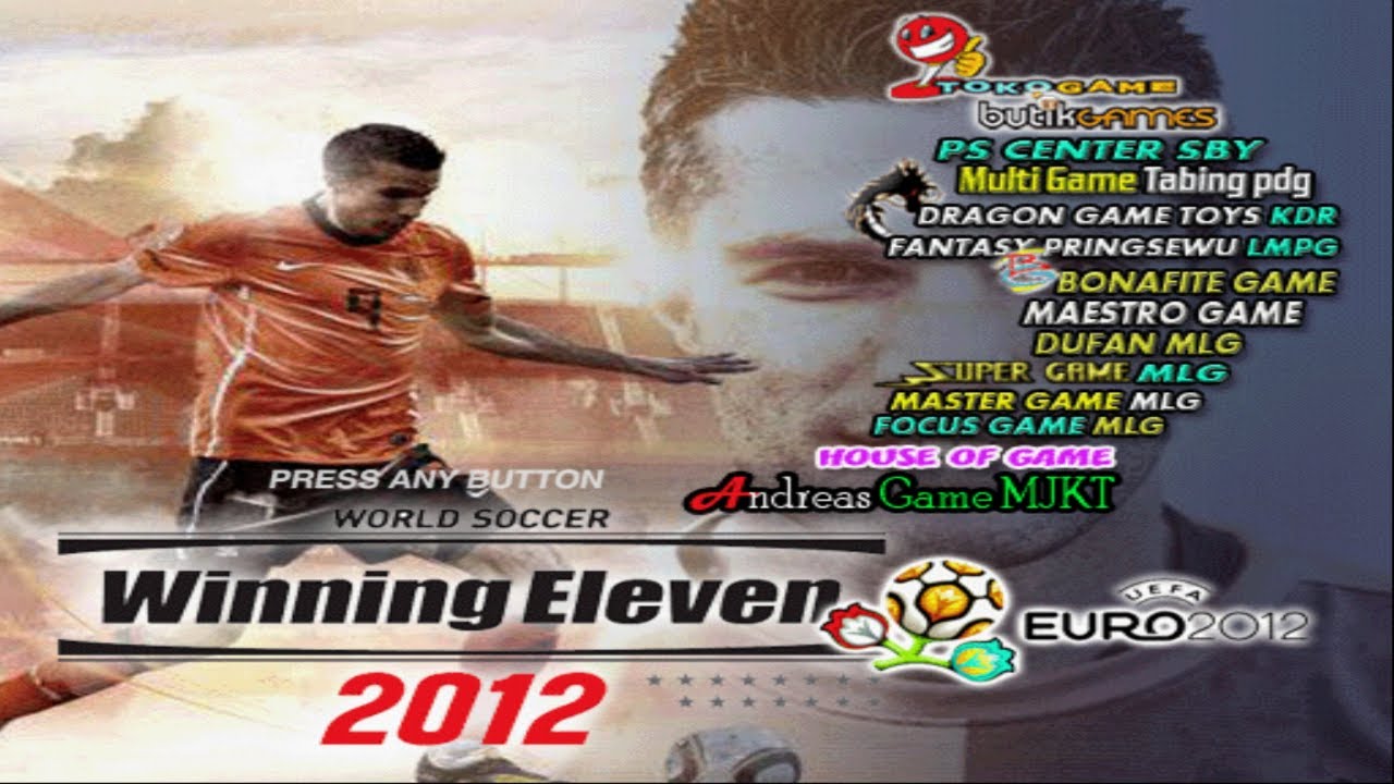 Winning Eleven 2012 PS2 - EURO 2012 Edition, distributed by TokoGame, season 2012-13