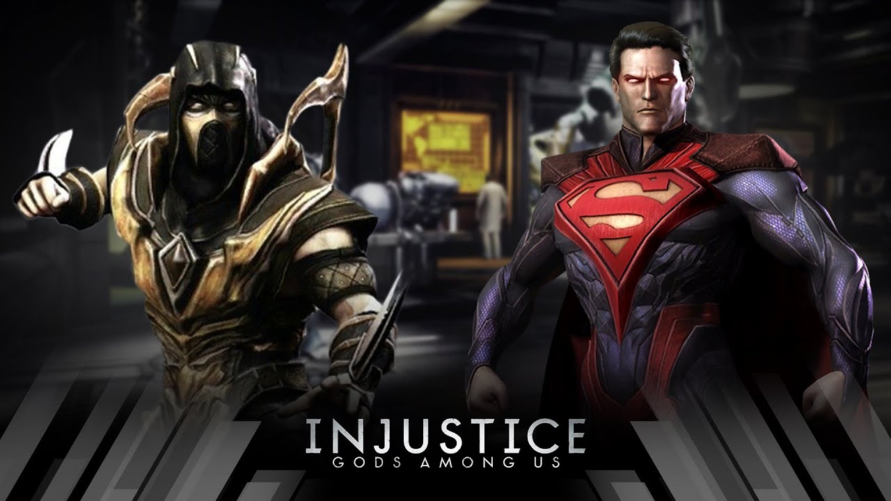 Injustice Gods Among Us  - Scorpion Vs Superman (Very Hard)