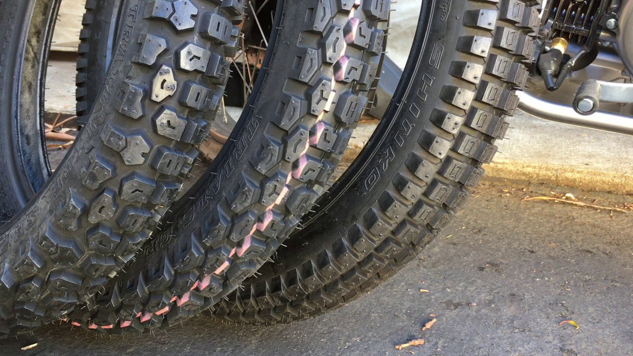Trail125 IRC GP-1 vs. Shinko SR241 vs. Shinko SR244 initial comparison