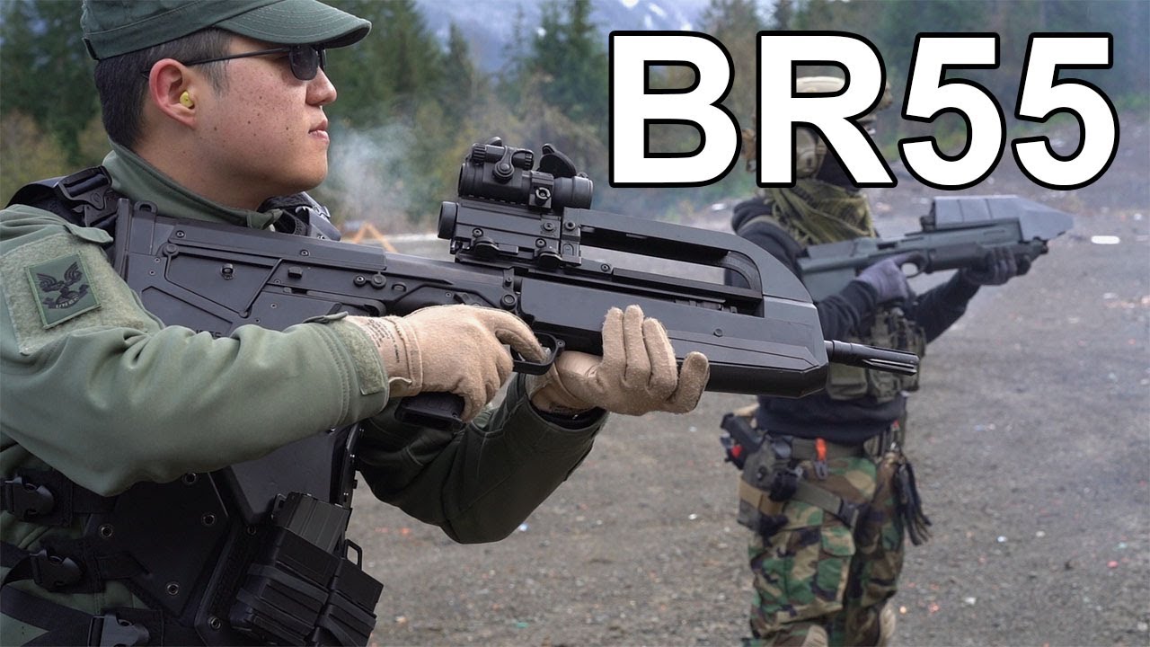 Civilian BR55! (Real Halo Battle Rifle, and it's not April 1st, Happy XMAS!)