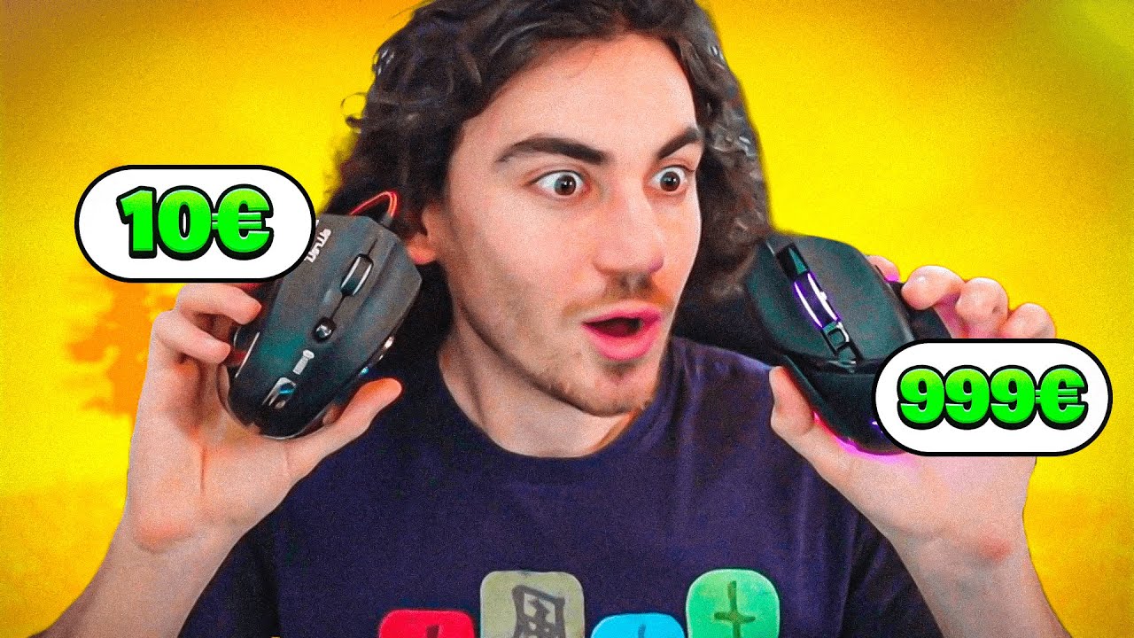 RATÓN DE 10€ VS 200€ EN FORTNITE, ¿CUÁL ES MEJOR?