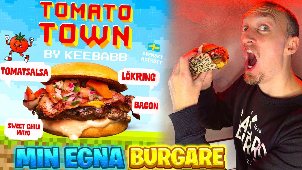 JAG HAR FÅTT EN EGEN BURGARE