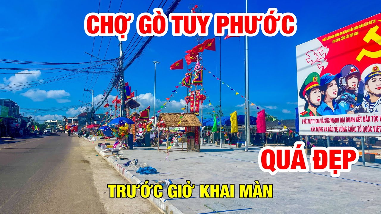 29 TẾT Ở CHỢ GÒ - TUY PHƯỚC VÀ DIÊU TRÌ