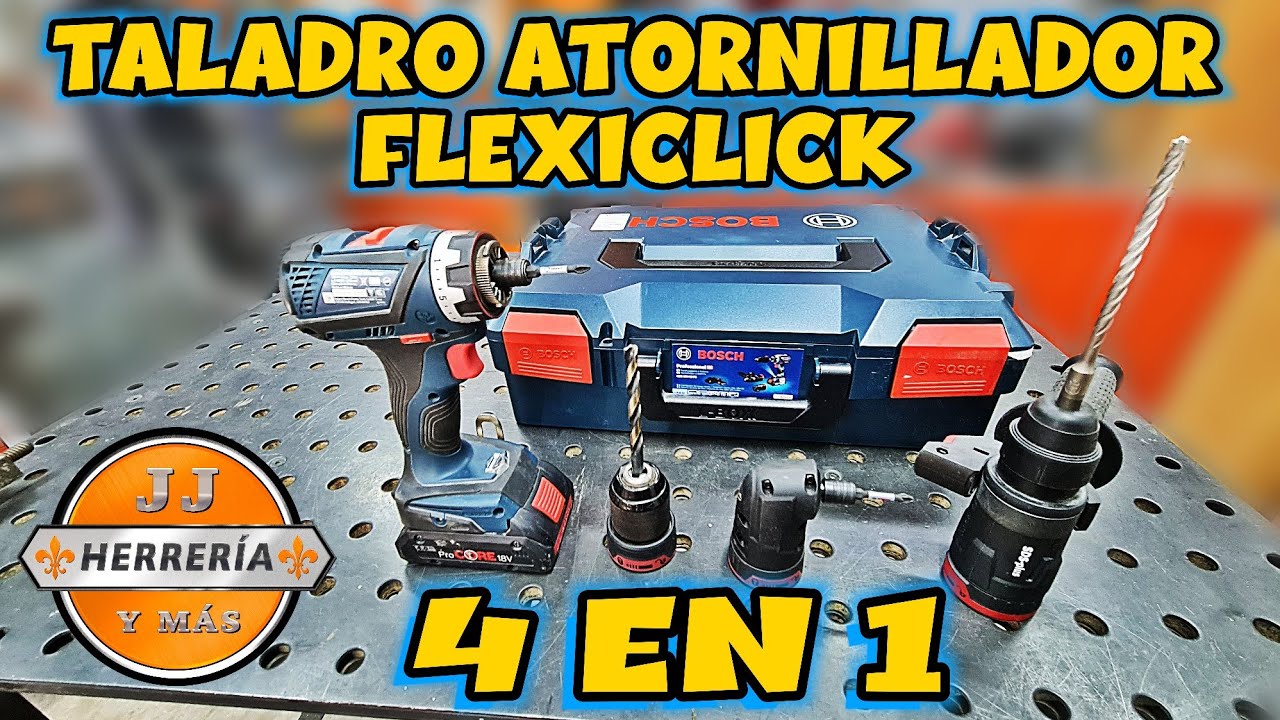 Taladro | Atornillador GSR 18V-60 FC Flexiclick 4 en 1 BOSCH