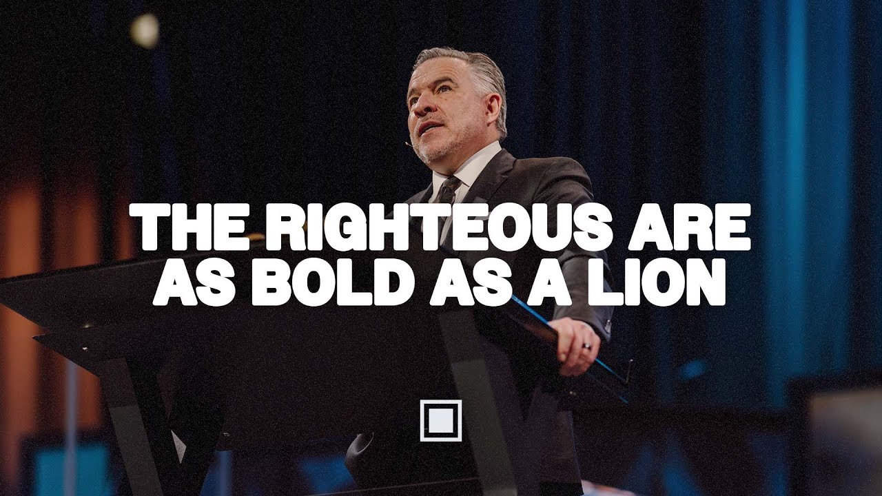 The Righteous Are as Bold as a Lion |  Tim Dilena