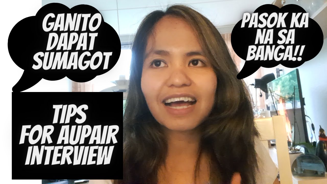 POSSIBLE QUESTIONS FOR AUPAIR INTERVIEW | TIPS FOR JOB INTERVIEW