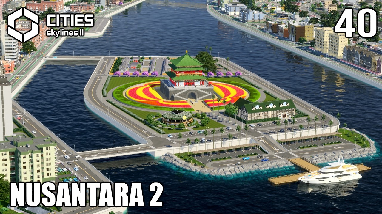 Membangun Pulau Wisata untuk Warga & Turis - Cities Skylines 2 Indonesia #40