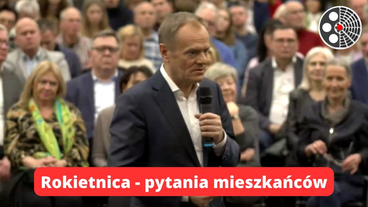 Donald Tusk w Rokietnicy - pytania mieszkańców