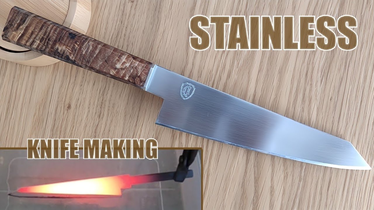 COMO TEMPLAR ACERO INOXIDABLE - FABRICACIÓN DE CUCHILLO EN ACERO 420