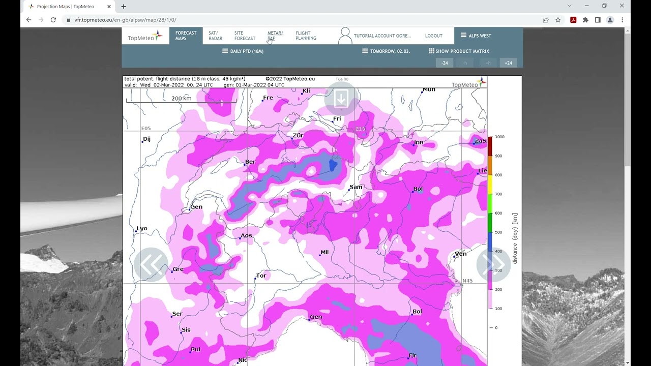 Erste Schritt - Vorhersagekarten (dt. Untertitel)