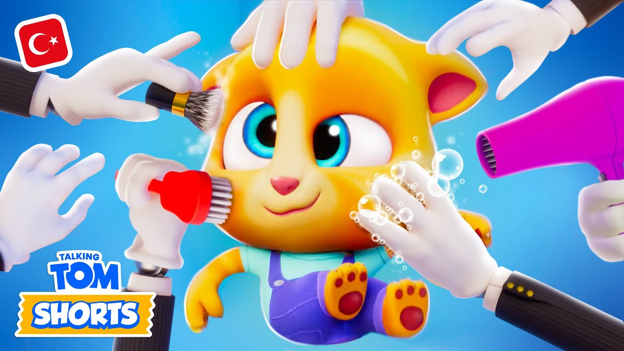 Temizlikçi Robot 🤖🧼 Konuşan Tom'dan Kısa Kısa