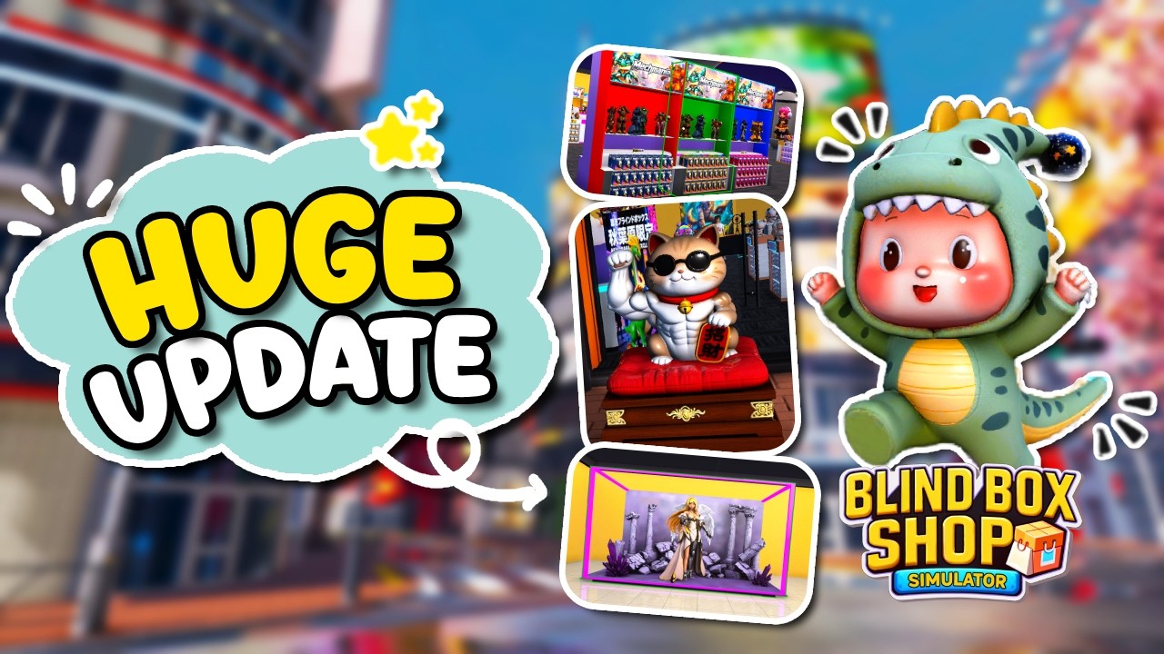 Blind Box Shop Simulator Got a HUGE Update | Bulletin Board 📰