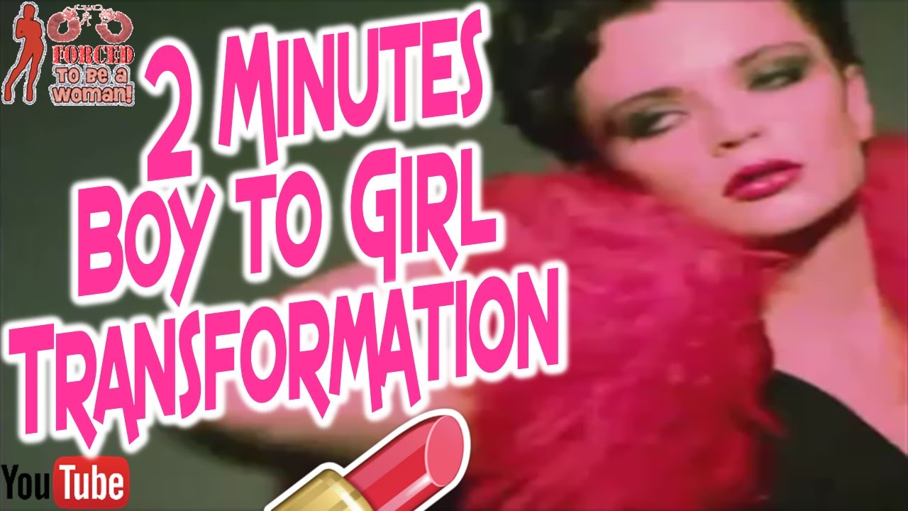 2 Minutes Boy To Girl Transformation - Teen Crossdressing - Sissy Life