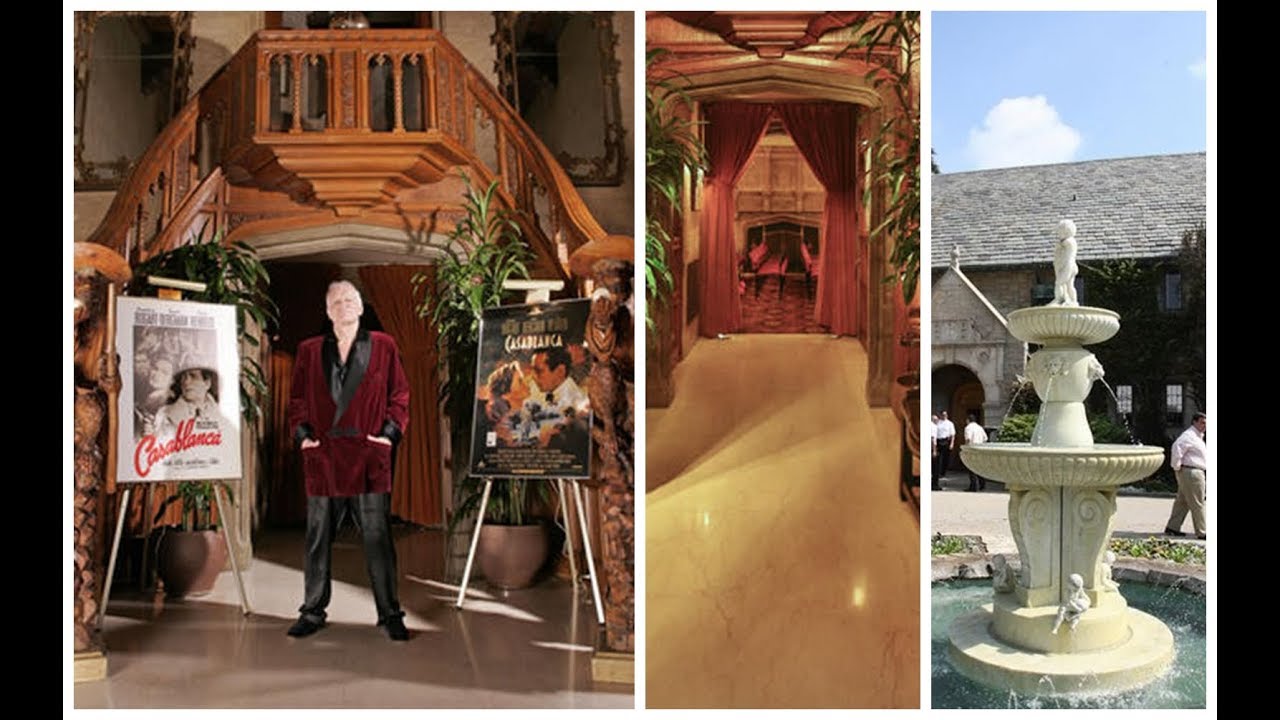 ★ A look inside the Playboy Mansion | 20,000-square-foot mansion | Los Angeles | HD