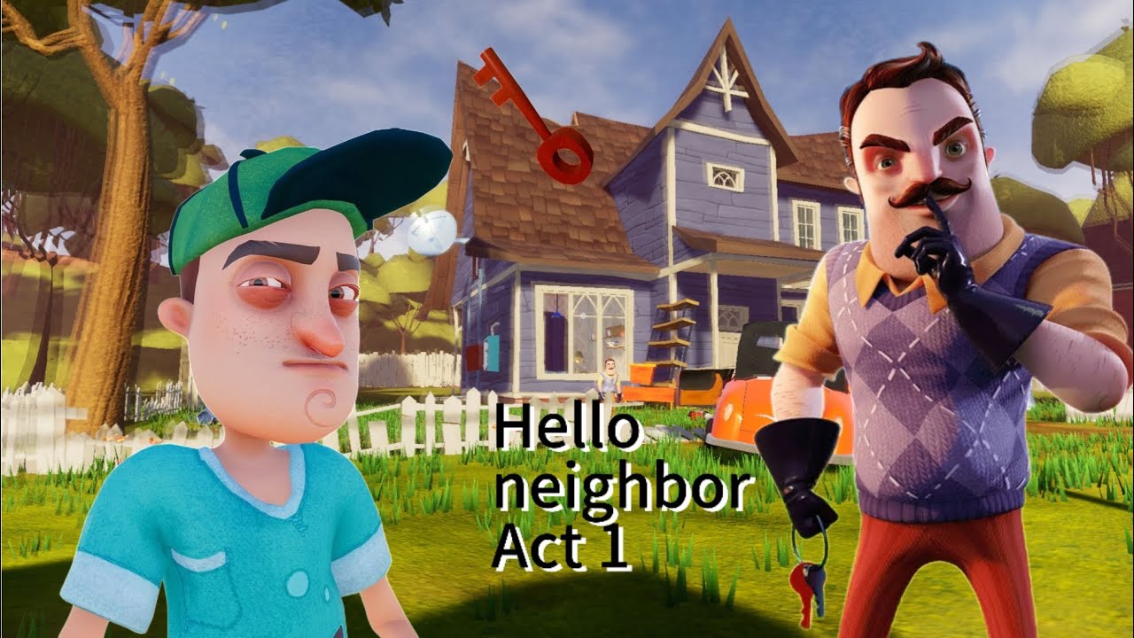 Hello neighbor|Здравей съседе епизод 1